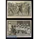 Burma / Sikh - The New Regiments for Service in Burma original engravings Physical Training With