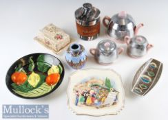 Assorted Ceramic/Pottery Selection to include Melba Ware Punch Jug^ 2x large decorative dishes