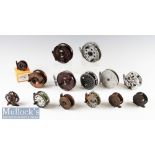 Mixed Fishing Reel Selection (14) including Grice & Young Avon Royal Supreme^ ELO bakelite