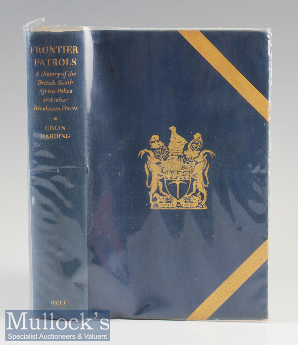 1937 Frontier Patrols A History of the British South Africa Police and other Rhodesian Forces Book