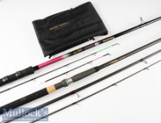 2x good unused Browning Match rods - Browning Syntec Barbel 12ft 3pc carbon rod in maker’s rod