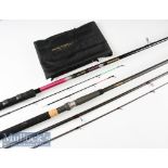 2x good unused Browning Match rods - Browning Syntec Barbel 12ft 3pc carbon rod in maker’s rod