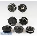 Mixed Fly Reels Selection and Spools (7) including Shakespeare 3 ½” Beaulite^ Shakespeare Graflite