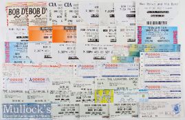 Large Selection of Bob Dylan Concert Ticket Stubs such as NEC 10 Oct 87^ 11 Oct 87^ 12 Oct 87^ 7 Jun