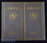 Crawfords Biscuits & Chocolates - Desk Writing Set & Blotter etc for 1939 Sales Catalogue (In