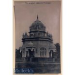 India - battle of Saraghari Postcards Original real photo postcard the Saraghari memorial of the