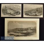 India and Punjab– Three Original Engravings to include Abbotabad one of our Sanitariums in the