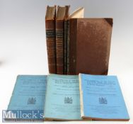 United Kingdom / Australia / New Zealand Dominion Royal Commission 10 Reports in 7 volumes 1912-1915