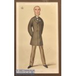 Thomas George Baring – The Earl of Northbrook (1826-1904) Vanity Fair Colour Print a British