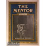 India - The Mentor - Women by Tagore c1921 rare magazine covering Tagore's views on women and
