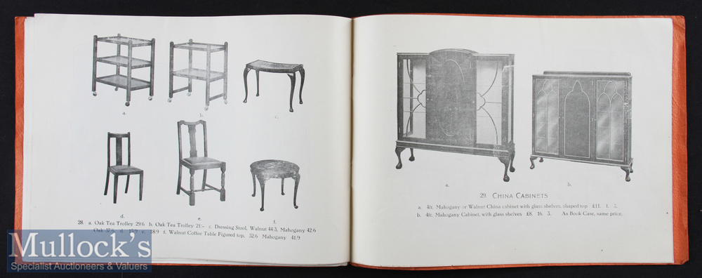 Furniture Manufacturers (Scotland) Ltd 1930s Sales Catalogue. A 34 page catalogue illustrating their - Image 3 of 3