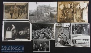 WWII Adolf Hitler Photographs including a selection of press photographs depicted with foreign