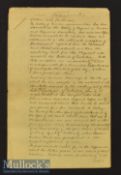 1887 Ernest Little Manuscript 'Address Read to the Members & Friends of The South African College On