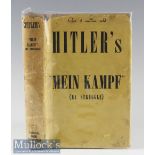 Adolf Hitler Mein Kampf Book with pencil inscription from possibly owner dated 1939^ with yellow