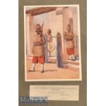 India & Punjab - Twelve original colour plates from The Armies of India 1911 painted by Major A C