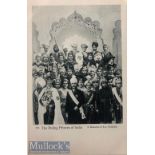 India & Punjab – Sikh Princes of India A vintage antique postcard showing a Indian Princes including