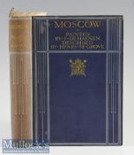 Moscow - by H M Grove Painted by F De Haenen 1912 Book First Edition an attractive 142 page book