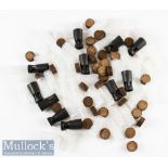 Ammunition - Quantity of Plastic Shotshells and Fibre Wads black and clear examples (100s)