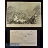 India & Punjab - The Expedition Against the Bunerwals: The Taking of the Tanga Pass: General View of