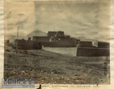 India & Punjab - Original 19th century albumen photo of Jumrood Fort built by Sikh general Hari