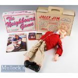 Jolly Jim 'The Ventriloquist Doll'‘ in good overall condition^ with original box^ together with ‘The