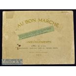 Bon Marche (leading Store in Paris^ still exists)^ 1914 Furniture Catalogue A most attractive 40