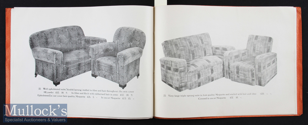 Furniture Manufacturers (Scotland) Ltd 1930s Sales Catalogue. A 34 page catalogue illustrating their - Image 2 of 3