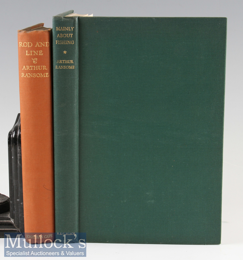 Ransome^ Arthur – Rod and Line Essays and Aksakov on Fishing^ London 1929 1st edition^ original