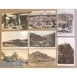 Collection of (15) real photo & printed postcards of N.W.F.P^ India c1900s. Set includes views of