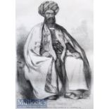 India and Punjab – Osman Khan Wazeer to Shah Soojah^ 1858 An original ILN wood engraving titled