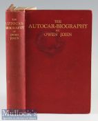 Transport - The Autocar – Biography of Owen John 1927 Book a 247 page book with 22 plate