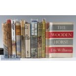 Selection of Military Books to include The Escaping Habit^ The Wooden Horse^ Captivity Captive^ Near
