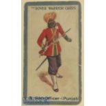 Original the 'the rover warrior cards' the Sikh officer from the Punjab c1900s