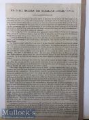 India & Punjab – 1859 Antique two page Biography of Duleep Singh on His Highness the maharajah