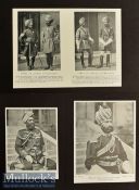 India & Punjab – Four portraits of Indian Cavalrymen includes 1st Punjab Cavalry^ 1st Madras