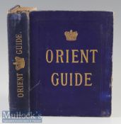 First Edition Orient Line Guide 1885 Publication much more scarce. An extensive 309 page guide about