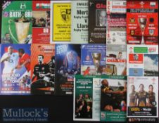 Rugby Programme Cup & Tour Selection (16): Issues to inc Wales on tour, and Heineken, EDF, Tetley’s,