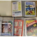 1987/88 – 1989/90 Everton Home and Away Football Programme Collection to include League (appears
