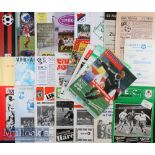 Interesting Selection of 1960s onwards European & Worldwide football programmes a collection of
