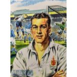 Nat Lofthouse Signed Colour Print limited edition with artist details to bottom left corner Walt