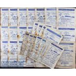 Selection of Gillingham 1951-55 home football programmes a mixed selection of eras, including 52 v