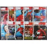 Quantity of 2000s Liverpool Home football programmes incomplete with various years included, some