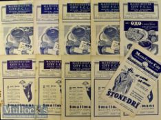 1940s Manchester City home match programmes to include 1946/47 Coventry City, Bolton Wanderers (