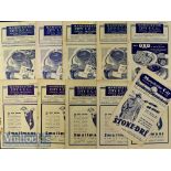 1940s Manchester City home match programmes to include 1946/47 Coventry City, Bolton Wanderers (