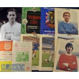 Mixed Football Selection to include Stanley Matthews Signed Cigarette Card, Tom Finney Signed