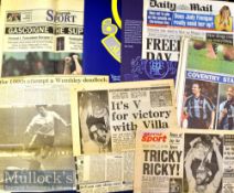 Tottenham Hotspur 1980s newspaper football reports (including 1981 FAC Final), 1998/99 season ticket