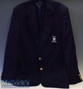 Modern England Schools Rugby Union Blazer: Looks to be XXL, a dark navy blue example with silver