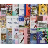 Large box of Non-League football programmes 1970s onwards many hundreds of different clubs and