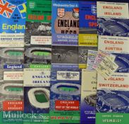 England International match programmes to include 1961 Ireland, 1962 Austria, Switzerland 1963