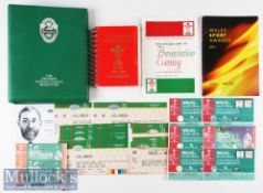 Wales Interest Rugby Selection (Qty): WRU Handbook for the 125th Season of the WRU, 2005-6; the